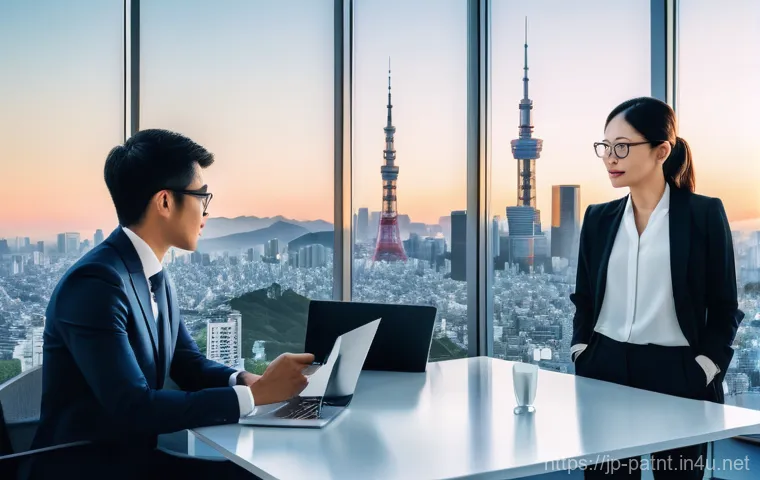 변리사 자격증 활용 분야 - **Prompt 1: Strategic Intellectual Property Partnership in a Modern Tech Hub**
    A highly detailed...